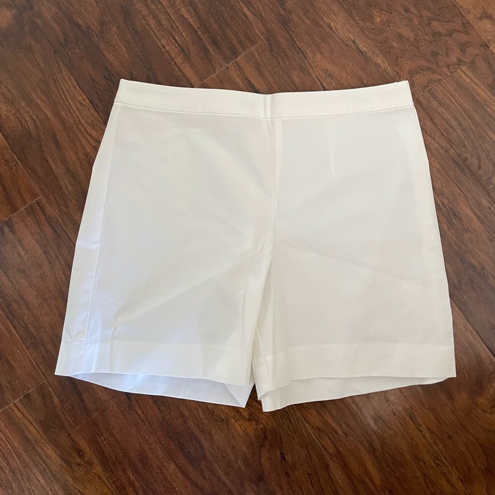 White Dress Shorts